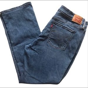 Levi’s 505 Straight Leg Jeans High Rise 14S
